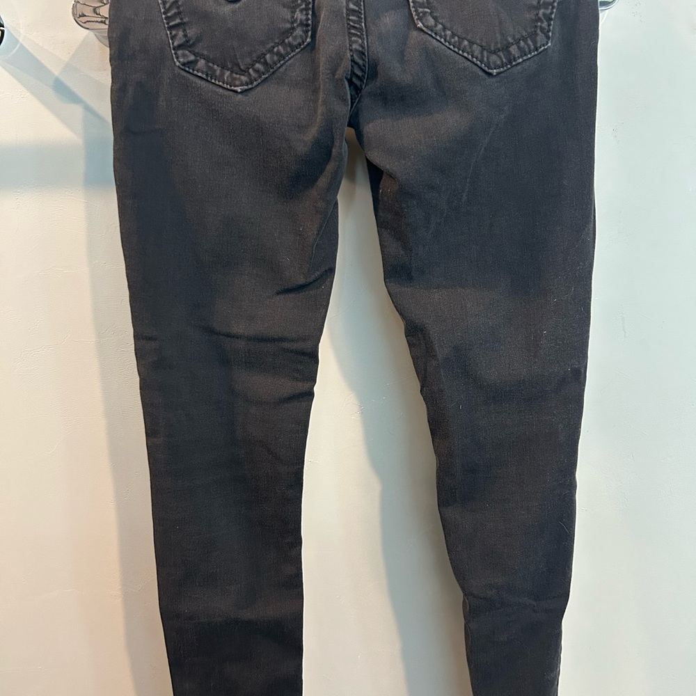 Miss Me Signature Black Skinny Jeans with Beaded Pocket Detail - Picture 4 of 4